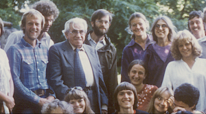 Martinus og de ungemennesker 12.08.1978 ved Bagsværd sø